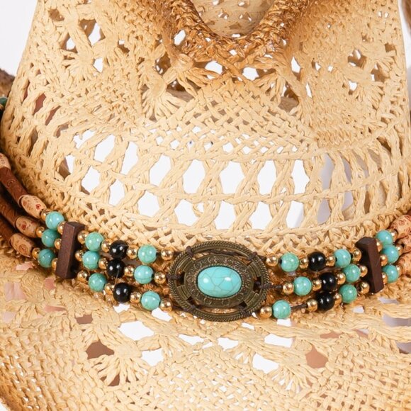 NWT Stitched & Stone Cowboy Western Hat - Picture 3 of 5